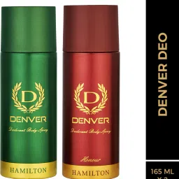 Hamilton and Honour Body Deo (165 ml x 2) Deodorant Spray - For Men-image-3