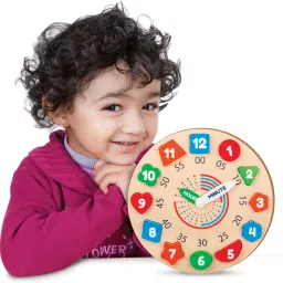 giggles My Clock - Shape Sorting Clock Puzzle | Teaches Time | 3 Years & Above image 4