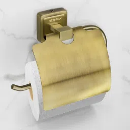 304 Grade Stainless Steel Decan Toilet Paper Roll Holder (Brass Antique) Stainless Steel Toilet Paper Holder-image-81