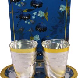 TRAY 2 GLASS SET Tray, Glass Serving Set-image-40
