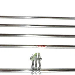 A1-68 Open rack 18" Silver Towel Holder-image-43