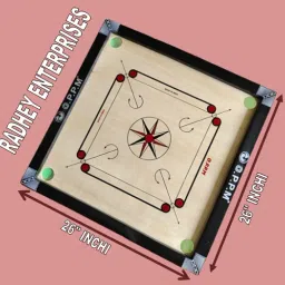 CARROM BOARD MEDIUM 66.04 cm Carrom Board-image-80