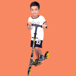 Scooter for adults with smooth braking,adjustable height,foldable Adult Scooter-image-21