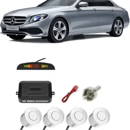 AB381 Silver Car Reverse Parking Sensor with LED Display 4 Sensor A381 Parking Sensor-image-29