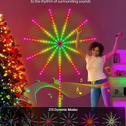 Atheniam RGBIC Led Strip Light for Decoration Firework LED with APP&Remote Control Light Strip-22