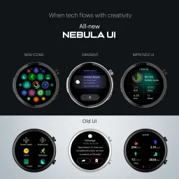 Noise Origin 1.46" AMOLED Display with All New Nebula UI,EN1 Processor & Fast Charging Smartwatch image 5