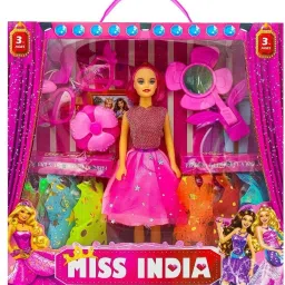 Big Size Miss India Doll Play Set-image-69