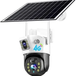 MANIA ELECTRO 4G SOLAR DUAL Lens 4MP Night Vision Wide Angle Motion Tracking Security Camera-image-52