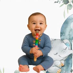 handle musical baby fun lovely tone smooth Rattle-image-63
