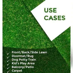 comfy home Artificial Grass Door Mat image 3