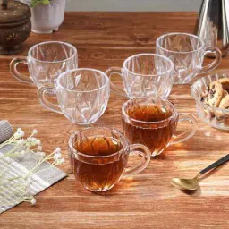cdi Set of 6 Transparent Glass Mugs-picture-5