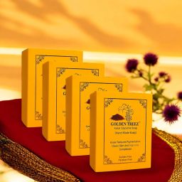 Saffron Handmade Soap For Fairness Natural Soap Pack of 4-image-14