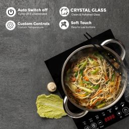 avias 1600 W Induction Cooktop Push Button image 2