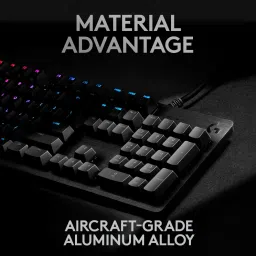 Logitech G512/ Carbon,� Mechanical, RGB Lightsync Backlit Keys Wired USB Standard Gaming Keyboard Compatible with Desktop, Laptop, Mac multimedia_keys,G512/ Carbon,� Mechanical, RGB Lightsync Backlit Keys image 3