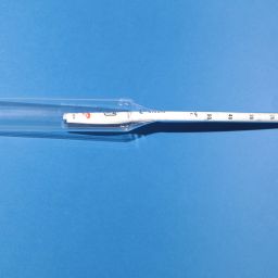 519289 DENSITY HYDROMETER ISI MARK 700 - 750 g/ml suitable For Petrol Hydrometer-image-0