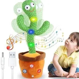 Dancing & Singing Cactus with Lighting, Voice Recording & Repeat Words Kids Toy-picture-12