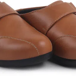 Back Open Formal Slip On Flatform Heel Adjustable Strap Shoes|Office Meetings Slip On For Women-9