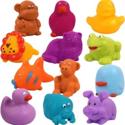 khatushyam 12 piece Chu Chu character multicolor Rattle image 3