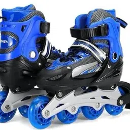 Inline Skates, Adjustable Inline Roller Skates for Boys Kids & Girls, pack of 1 In-line Skates - Size Free UK-picture-20