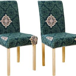Polyester Abstract 1 Seater Chair Cover-image-5