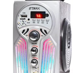 etmax Nano Shark SILVER 35 W Bluetooth Home Audio Speaker-12