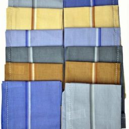 YIMK 100% COTTAN Set Of 12 Pc Premium Quality Men's Handkerchief (Pack of 12) ["Multicolor"] Handkerchief-image-32