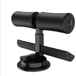 Double Leg Sit-ups and Push-ups Assistant Device Ab Exerciser Sit-up Bar [Black1] Ab Exerciser-31