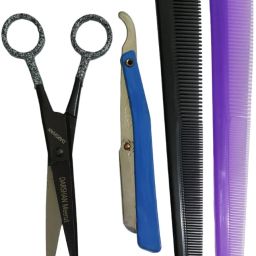 Hair Cutting Hairdressing Tool Scissor Nose Hair Cutting Combo Scissors-15