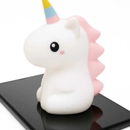 Cute Unicorn Night Lamp Color Changing Room Décor, Kid Best Birthday Gift BS84 Night Lamp-image-97