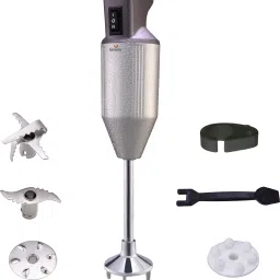350 W Metalic Silver Hand Blender-image-69