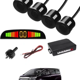 Black 4 Parking Reverse Safety Sensor For Vehicles-287 Universal Reverse Black Parking Sensor With Buzzer And LED Display-287 Parking Sensor-picture-34