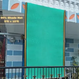 5'ftx10'ft 90% UV Stabilized Green Shade Net Portable Green House-10