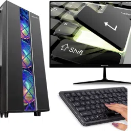Punta Premium Desktop Core i5 (8 GB DDR3/1 TB/128 GB SSD/Windows 10 Pro/22 Inch Screen/Sonet) with MS Office-34