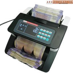 AKS AUTOMATION OLC Prime Note/Money/Currency Counting Machine with Fake Note Detection Note Counting Machine image 2