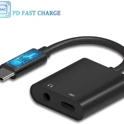 IMMUTABLE Multicolor 17 in 1 Type C to audio jack and charging K12 Phone Converter image 2