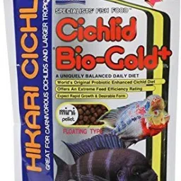 Cichlid Bio-Gold + Mini Pellets Floating Type Fish Food, 57g Shrimp 0.057 kg Dry New Born, Adult, Adult, Senior Fish Food-picture-17