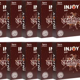 Premium Extra Dotted Condoms, Chocolate Flavored condoms Pack of 10 Condom-image-5