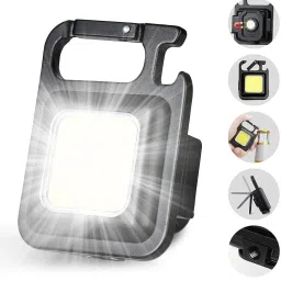 Magnetic Emergency Super Bright LED Keychain COB Light With Bottle Opener, LED Front Light-picture-1
