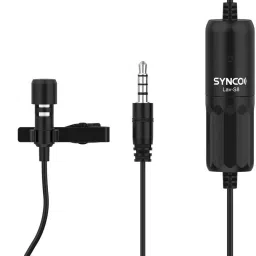 SYNCO Audio Lav-S8 Omnidirectional Lavalier Camera Microphone-10