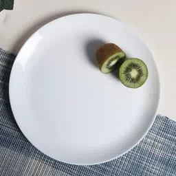 Plainware Opalware Glass Full Plate Set of 6 (10.6-inch) Dinner Plate-3