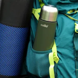 Duro Tuff Steel Flip with Jacket DTP Coating Hot/Cold(QualityTop1) 500 ml Flask-image-3
