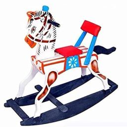 Wooden Rocking Horse Wood Rocking Horse Gift for Kids/Boys/Girls (2-5 Years)-12