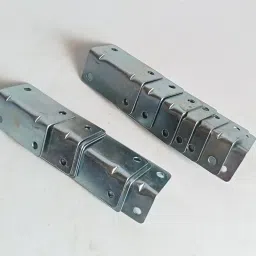 nr traders L Bracket 1 x 1 x 2 (12 Pcs) 3 Shelf Bracket image 2