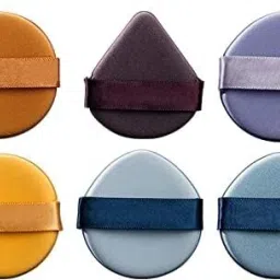 6 Pcs with Storage Box Makeup Sponges, Beauty Tools for Women-image-12