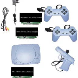 VK MART cassette 8bit 3 with TV Classic video game console inbuilt game in-built game NA GB with 30 to 40 games in built ,with 1 cassette-11