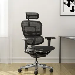 Ultra Breathable Mesh Ergonomic Chair with Adjustable Headrest & Seat Glider Mesh Office Adjustable Arm Chair-2