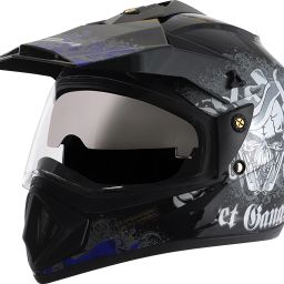 Off Road D/V Gangster Motorbike Helmet-picture-14
