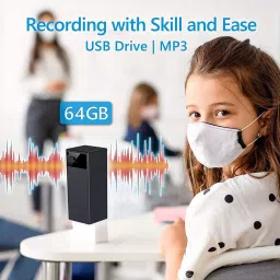 SAFETY NET, SPY CAMERA Mini Voice Recorder 15 Hours Continues Recording( It's Not Camera Only Recorder) NA Voice Recorder image 4