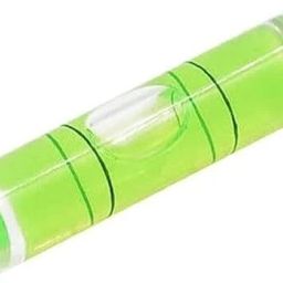 1 Pc 8x35mm Cylindrical Green Universal Precision Horizontal Bubble Spirit Level AASONS Non-magnetic Bull's Eye Level-image-27