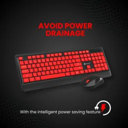 Portronics Key5 Combo, POR 1407 Wireless Standard Laptop Keyboard Compatible with Desktop, Laptop, Mac Easy to Use,Plug and Play,Quick, Comfy Durable body image 4